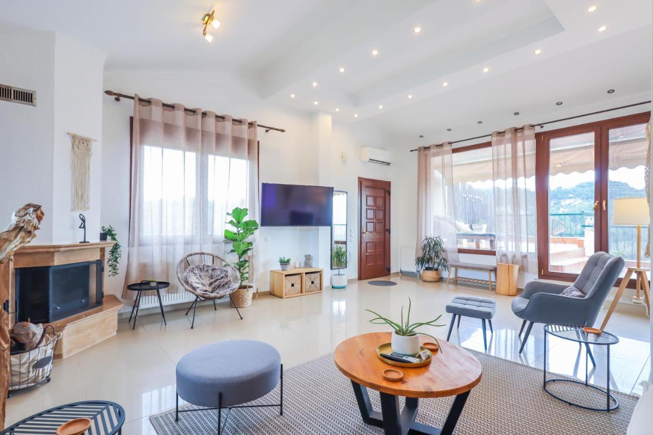 Villa Acropolis Serres Next To Center Bagian luar foto
